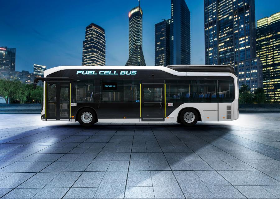  Toyota Sora Fuel Cell Bus 2018 года  (фото 1 из 2)